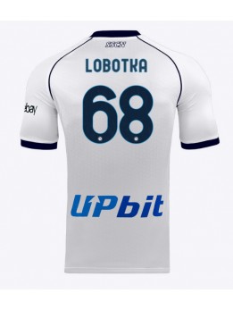 Moški Nogometna dresi replika SSC Napoli Stanislav Lobotka #68 Gostujoči 2023-24 Kratek rokav